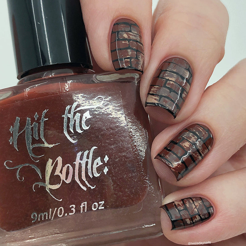 Hit The Bottle - Urban Wild Style Stamping Plate