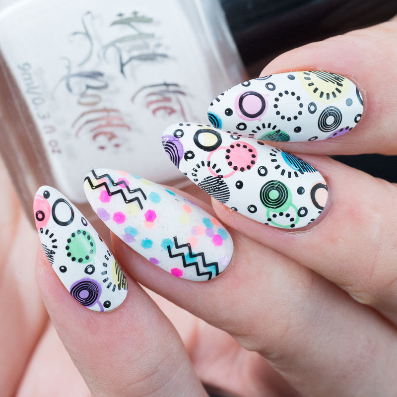 Hit The Bottle - Retro Patterns - 80's & 90's Stamping Plate