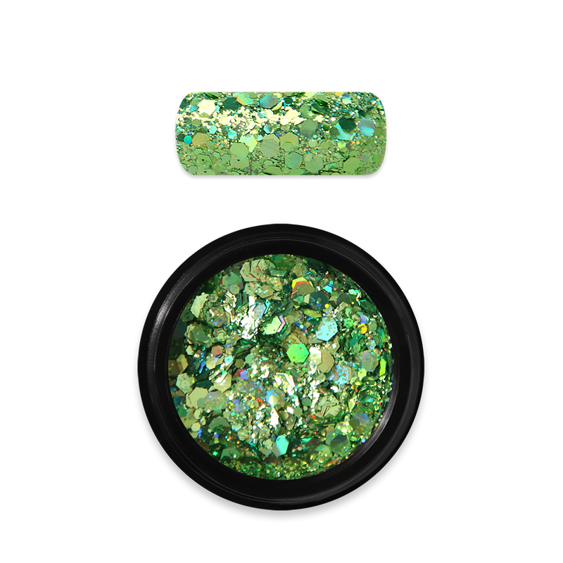 Moyra - 08 Green Holo Glitter Mix