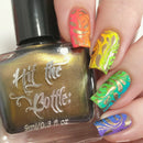 Hit The Bottle - Vintage Grunge 01 Stamping Plate