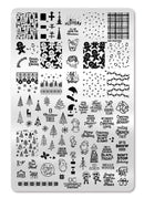 UberChic Beauty - It's Beginning to Look A Lot Like Christmas Stamping Plate