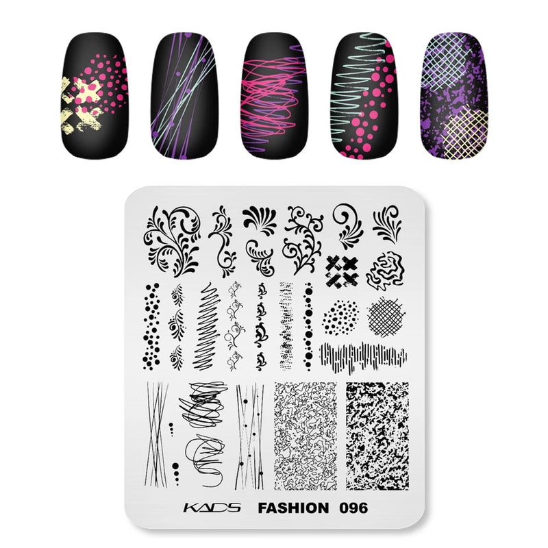 Kads - Fashion 096 Stamping Plate