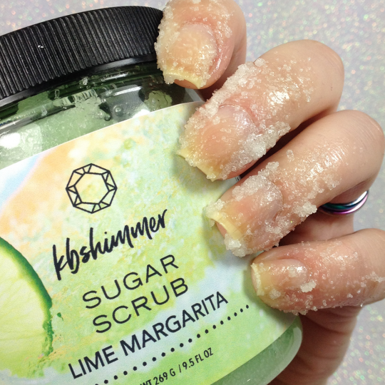 KBShimmer - Lime Margarita Sugar Scrub - Limited Edition