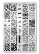 UberChic Beauty - Lovely Leaves 03 Stamping Plate