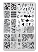 UberChic Beauty - Lovely Leaves 04 Stamping Plate