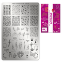 Moyra - 88 Lovelove Stamping Plate