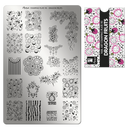 Moyra - 90 Dragon Fruits Stamping Plate