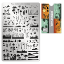 Moyra - 106 Picturesque Stamping Plate