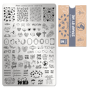 Moyra - 109 Stamp By Me Stamping Plate