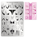 Moyra - 113 French Twist Stamping Plate