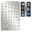 Moyra - 115 Origami Stamping Plate