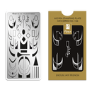 Moyra - 126 Excuse My French Mini Stamping Plate