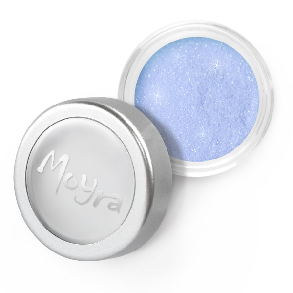 Moyra - 02 Light Blue Glitter Powder