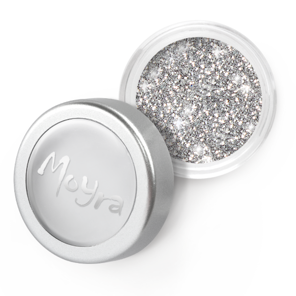 Moyra - 03 Silver Glitter Powder