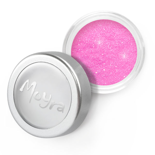 Moyra - 08 Pink Glitter Powder