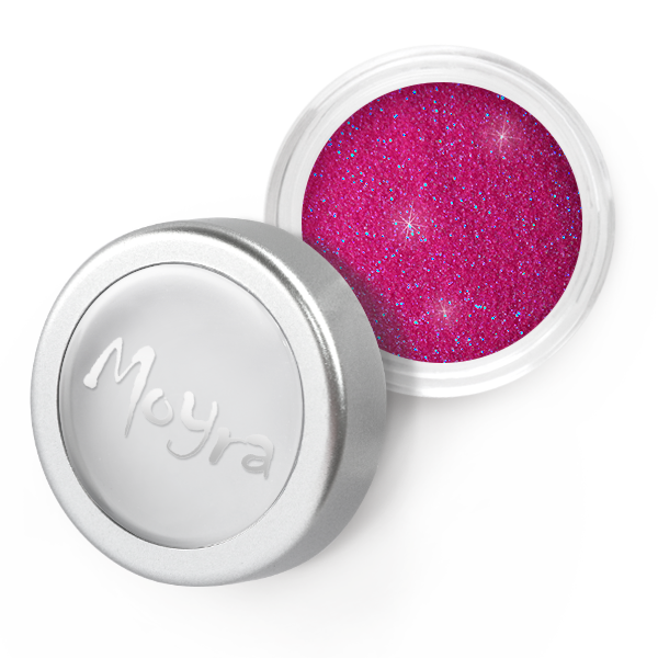 Moyra - 10 Hot Pink Glitter Powder