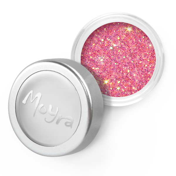 Moyra - 11 Pink/Gold Glitter Powder