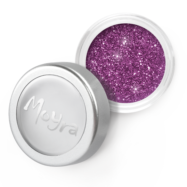 Moyra - 14 Purple Glitter Powder