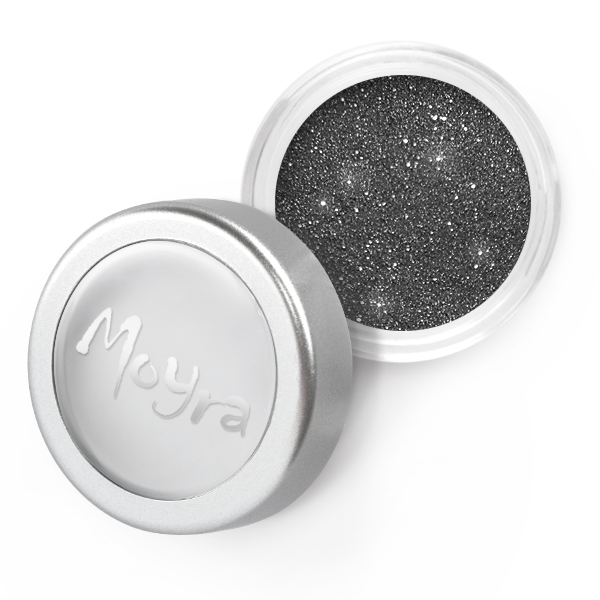 Moyra - 33 Steel Grey Glitter Powder