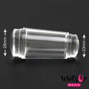 Whats Up Nails - Medium Double Sided Clear Stamper & Scraper