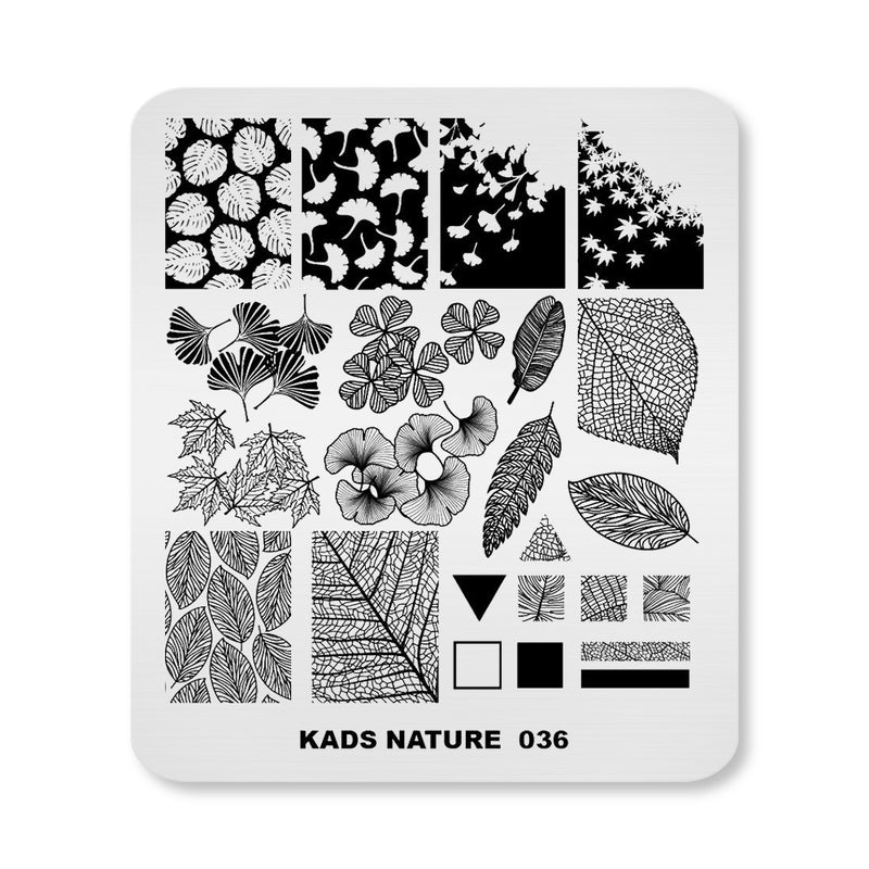 Kads - Nature 036 Stamping Plate