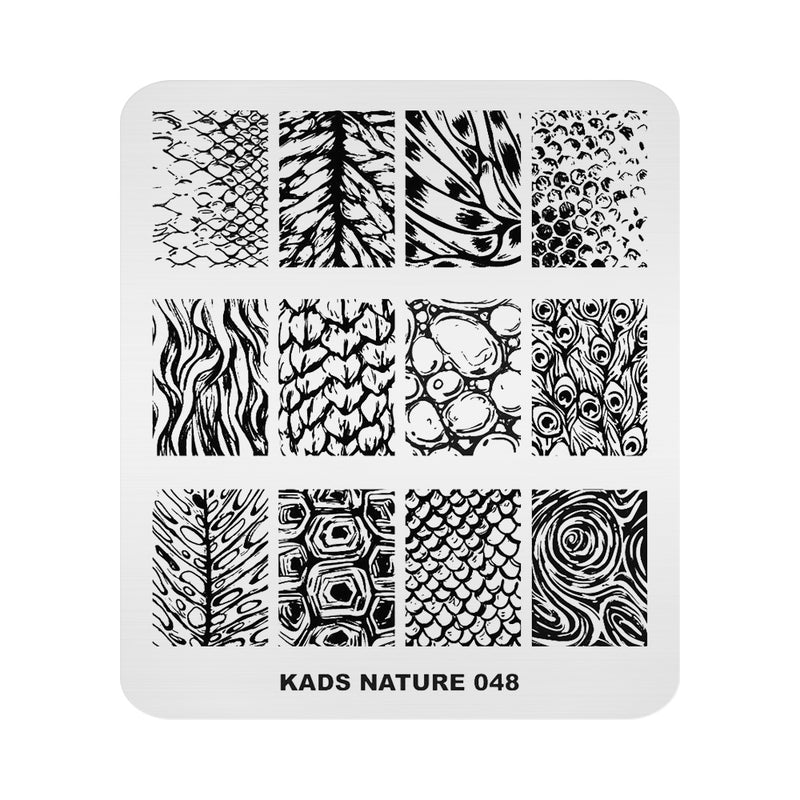 Kads - Nature 048 Stamping Plate