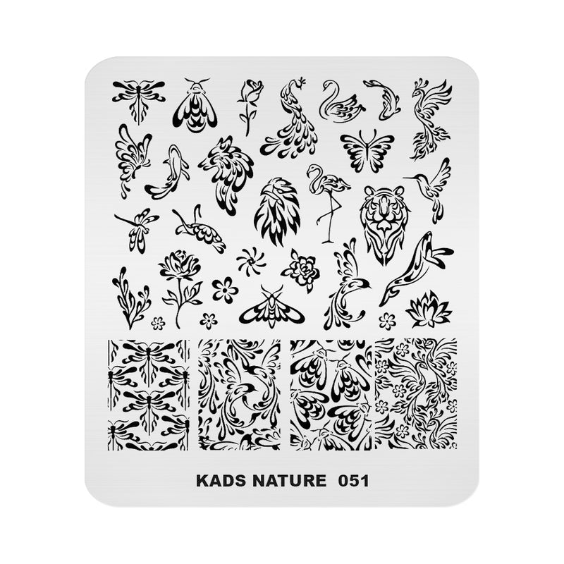 Kads - Nature 051 Stamping Plate