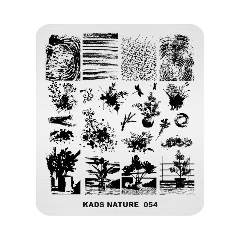 Kads - Nature 054 Stamping Plate