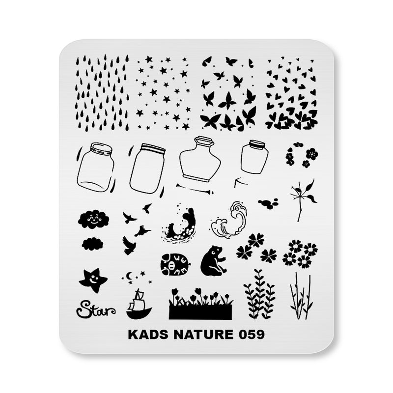 Kads - Nature 059 Stamping Plate