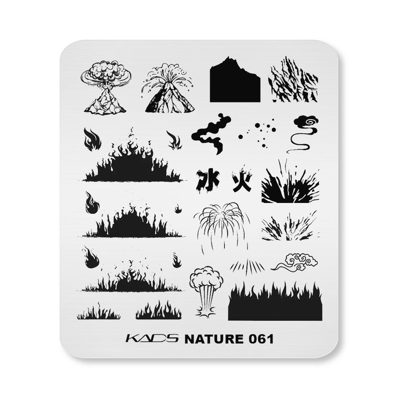 Kads - Nature 061 Stamping Plate