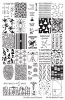 Hit The Bottle - For the Love of Science Stamping Plate