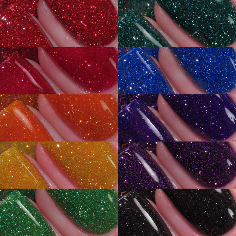 Colores de Carol - Foxfire Nail Polish (Flash Reflective)