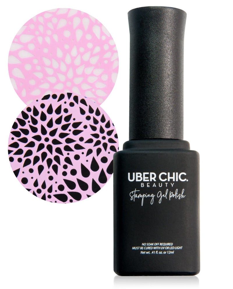 UberChic Beauty - Chic To Be Pink Stamping Gel Polish