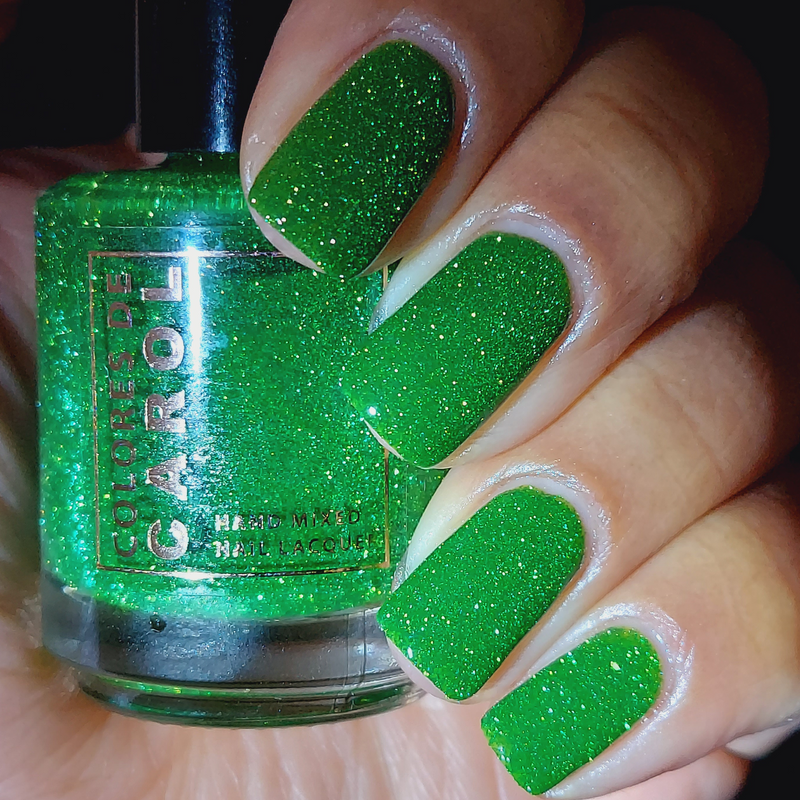 Colores de Carol - Foxfire Nail Polish (Flash Reflective)