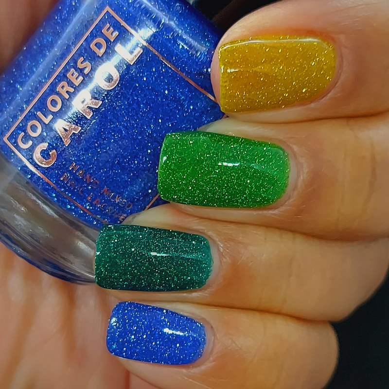 Colores de Carol - Foxfire Nail Polish (Flash Reflective)