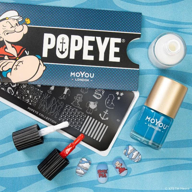 MoYou-London - Popeye 01 Stamping Plate