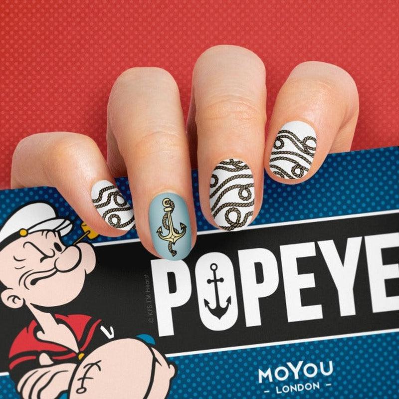 MoYou-London - Popeye 02 Stamping Plate