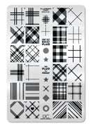 UberChic Beauty - Pretty in Plaid 03 Stamping Plate