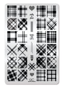 UberChic Beauty - Pretty in Plaid 02 Stamping Plate