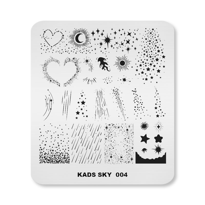 Kads - Sky 004 Stamping Plate