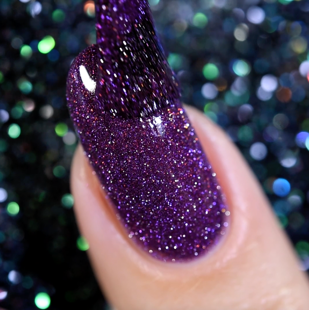 BORN PRETTY Glitter Nail Polish Light Purple India | Ubuy