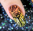 Whats Up Nails - B037 Growing Beauty Stamping Plate