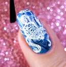 Whats Up Nails - B056 Coasting to the Sea Stamping Plate