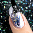 Whats Up Nails - A026 All Lined Up Stamping Plate