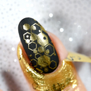 Whats Up Nails - B075 Somewhere in Bee-tween Stamping Plate