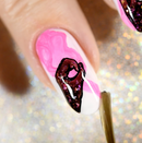 Whats Up Nails - A023 When in Love Stamping Plate