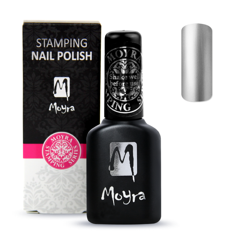 Moyra - Smart Polish (Slow-Drying) SPS03 Silver Stamping Polish