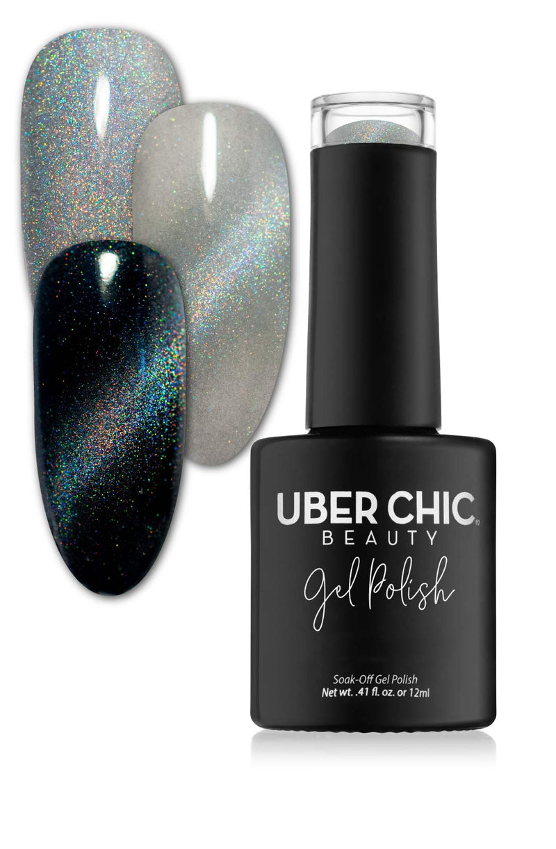 UberChic Beauty - Chasing Lightning Gel Polish (Magnetic)