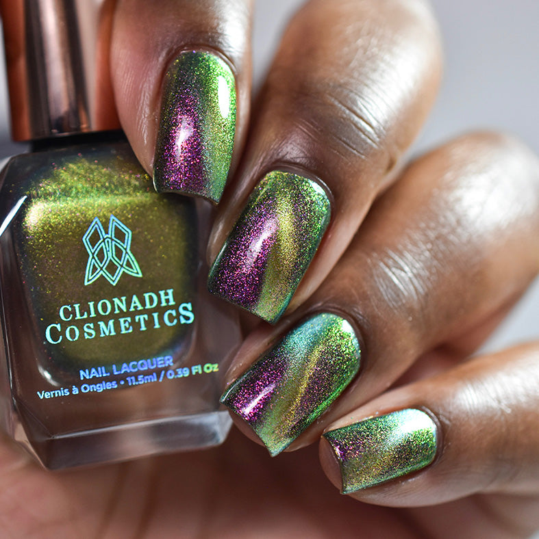 Clionadh Cosmetics - Toxic Sludge Nail Polish (Magnetic)