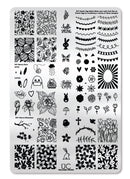 UberChic Beauty - Welcome Spring Stamping Plate